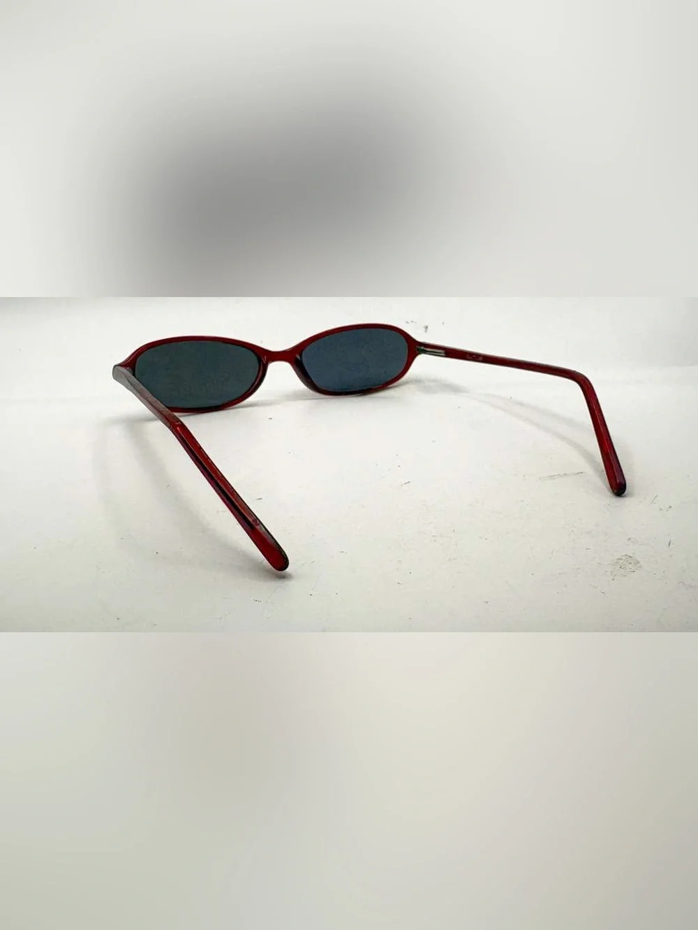 Parade 1527 Red Oval Sunglasses Frames Only